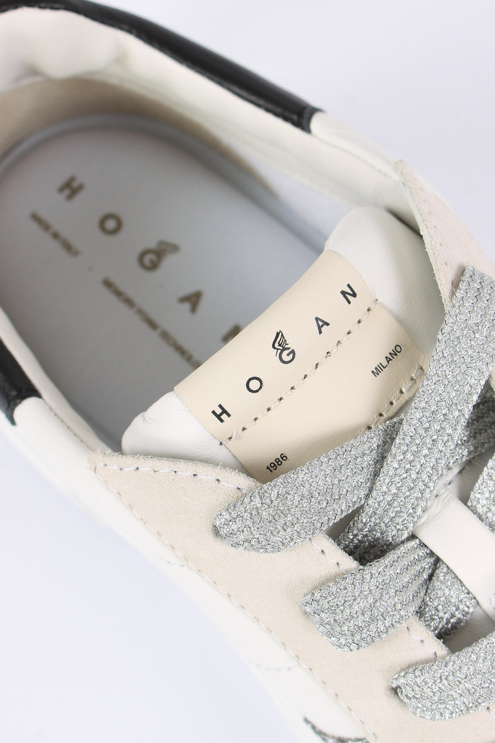 Sneaker Crosswind Glitter Bianco-10