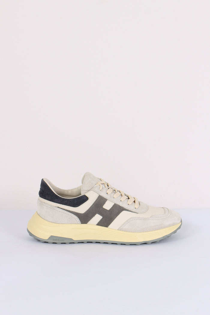 Sneakers Hyperlight Allacciato H Bianco/moro