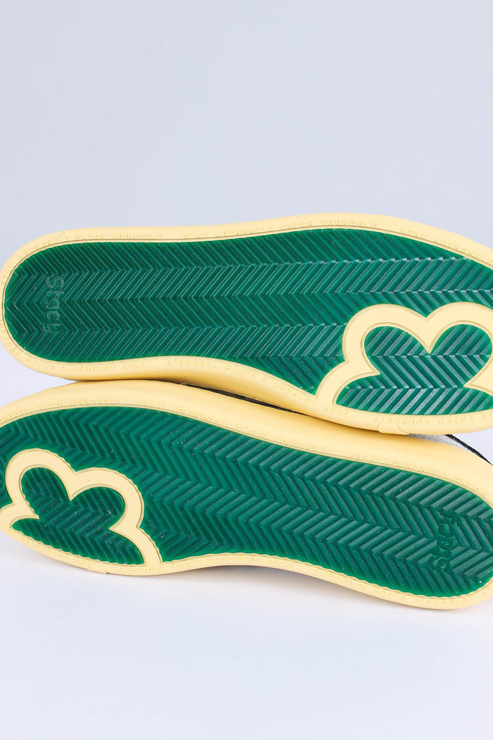 Sneakers Bimateriale Camoscio Grey/black-8