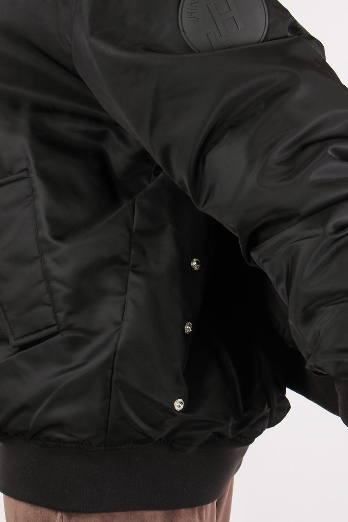 Bomber Piumino Nero-10