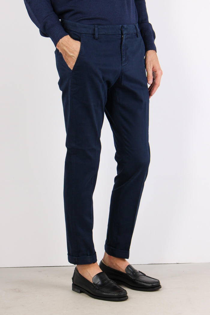 Gaubert Pantalone Gabardina Blu-6