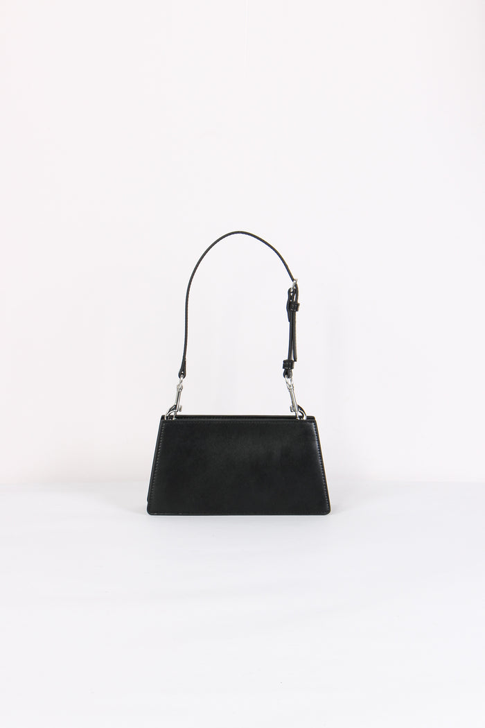 Borsa Rigida Trapezio Nero/nickel-3