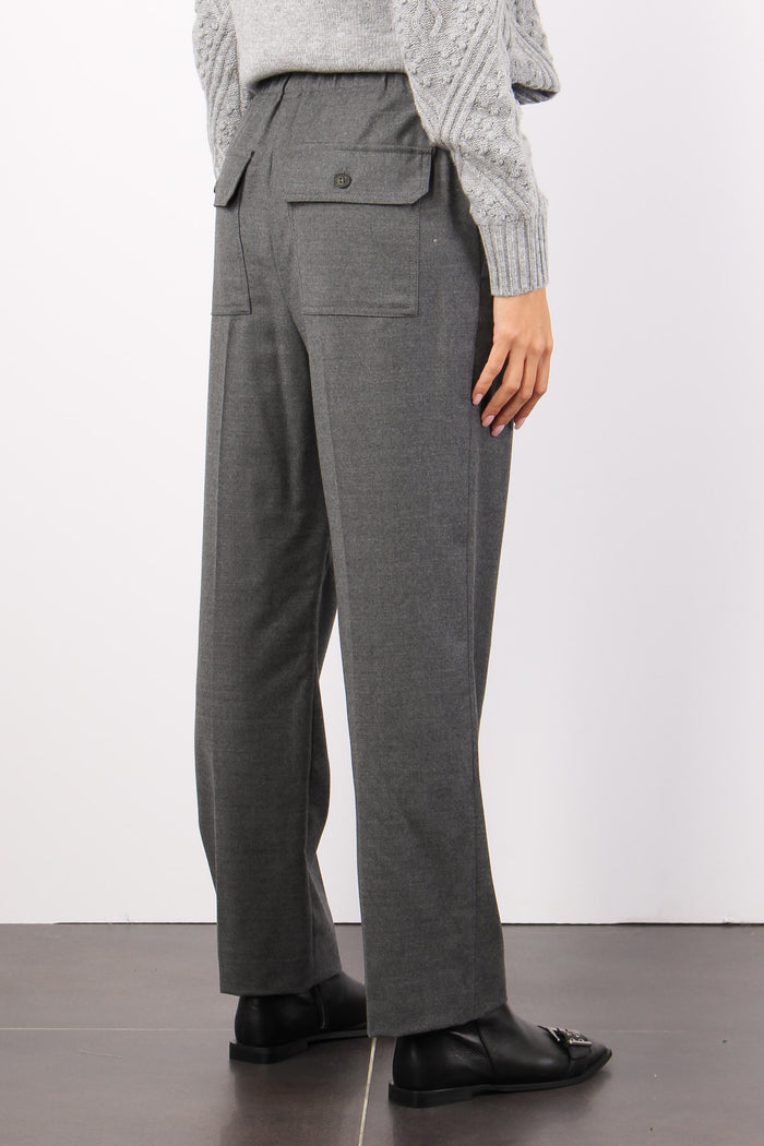 Hateley Pantalone Tasconato Grigio-5