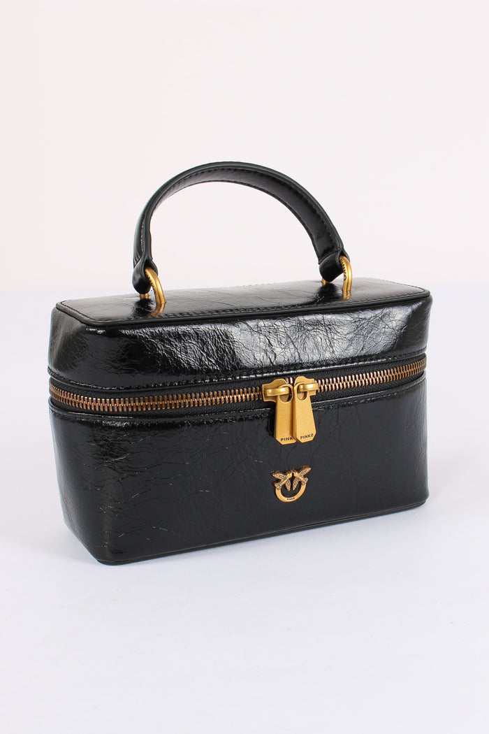 Tracollina Vanity Soft Mini Shiny Nero/antique Gold-6