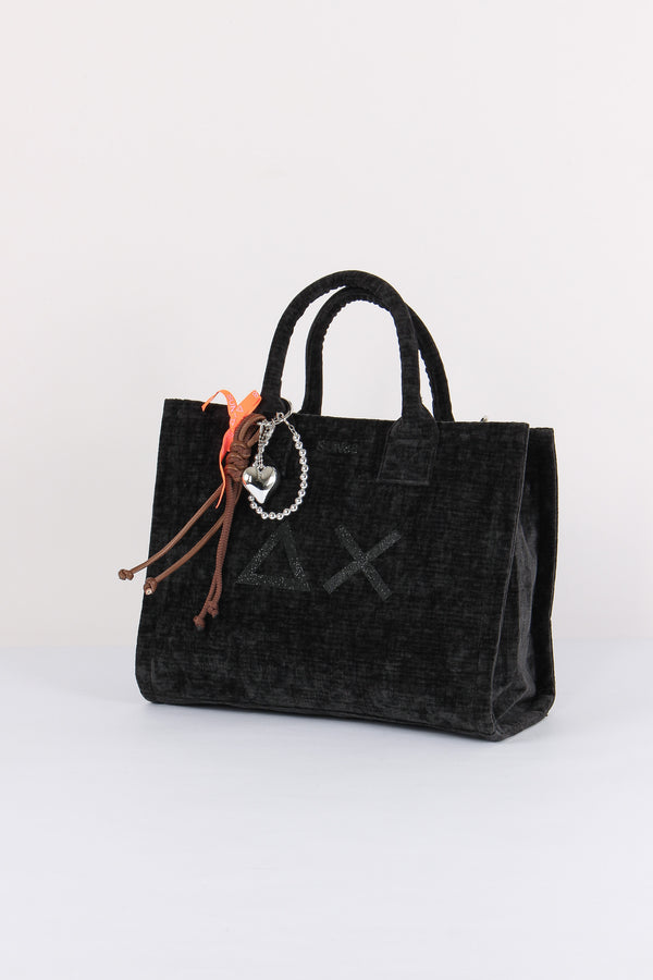 Mini Bag Velluto Nero-2