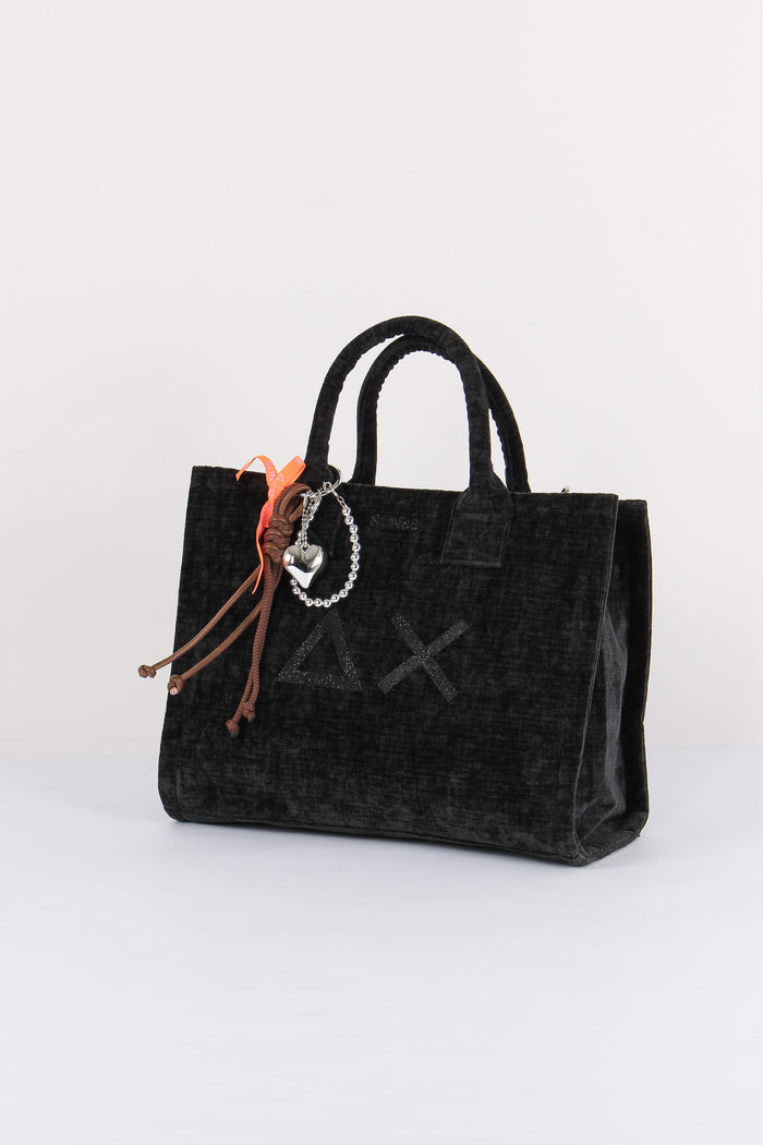 Mini Bag Velluto Nero-2