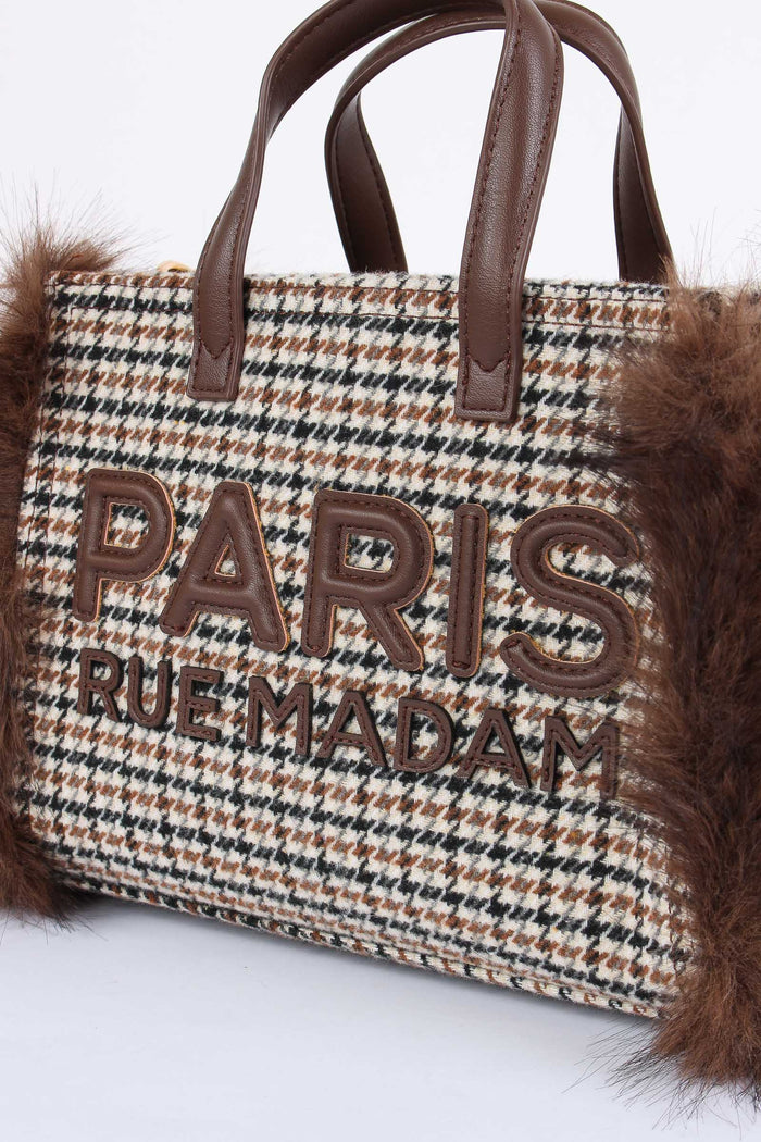 Mini Shopping Fantasia Pellicc Moro/panna-4