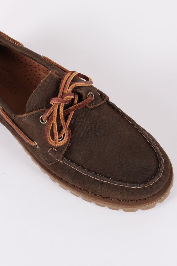Mocassino Nabuk Lacci Dk Brown/gum-4