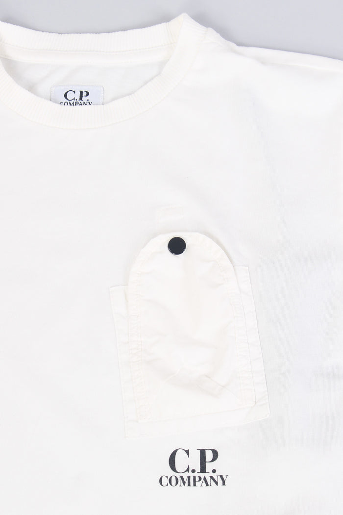 T-shirt Taschino Nylon Gauze White-5