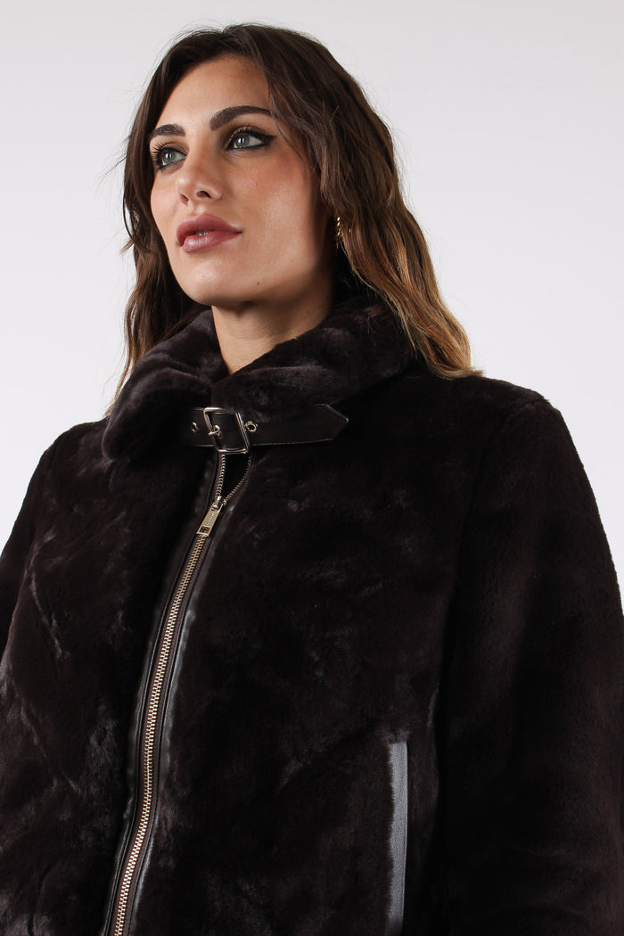 Bomber Profilo Ecopelle Peated-7