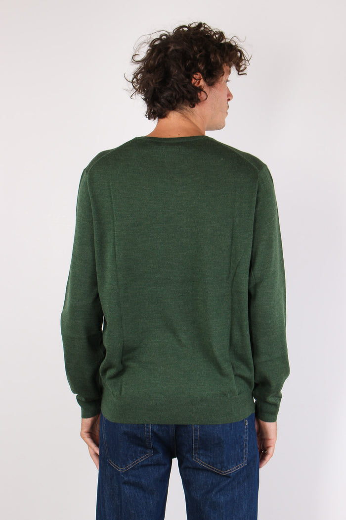 Maglia Girocollo Polsino Cosa Pine Heather-4