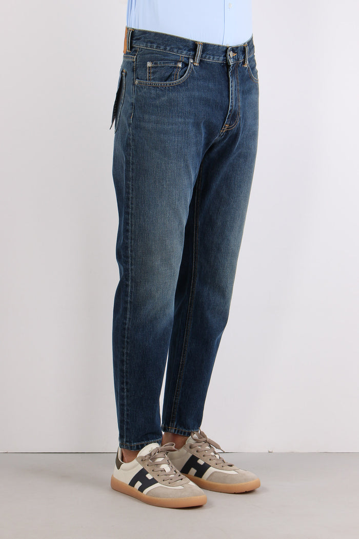 Denim  Cropped Denim Medio-5