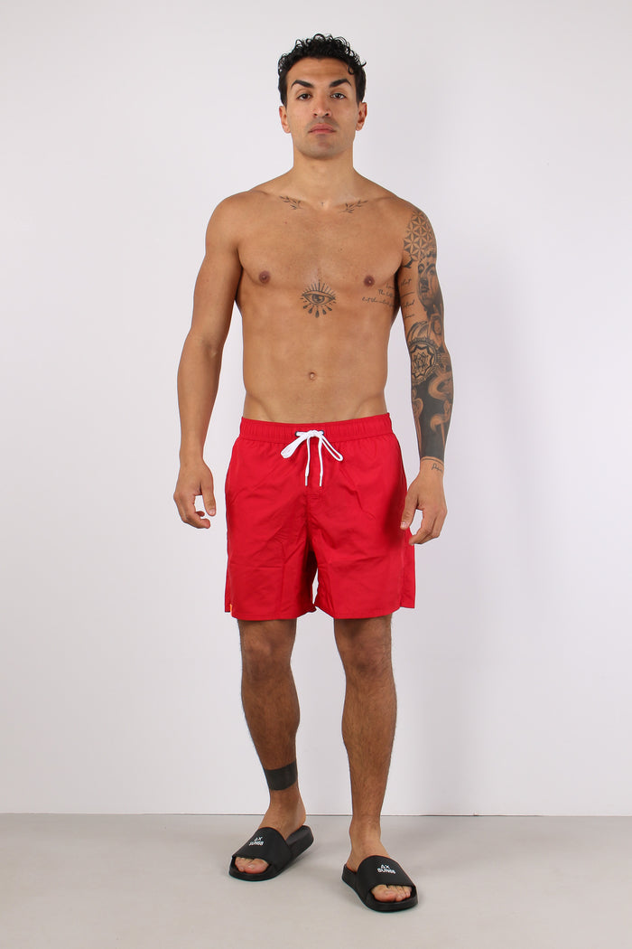 Costume Pantalone Magic Print Rosso-6