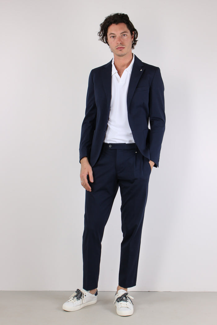 Giacca Punto Milano Blu-3