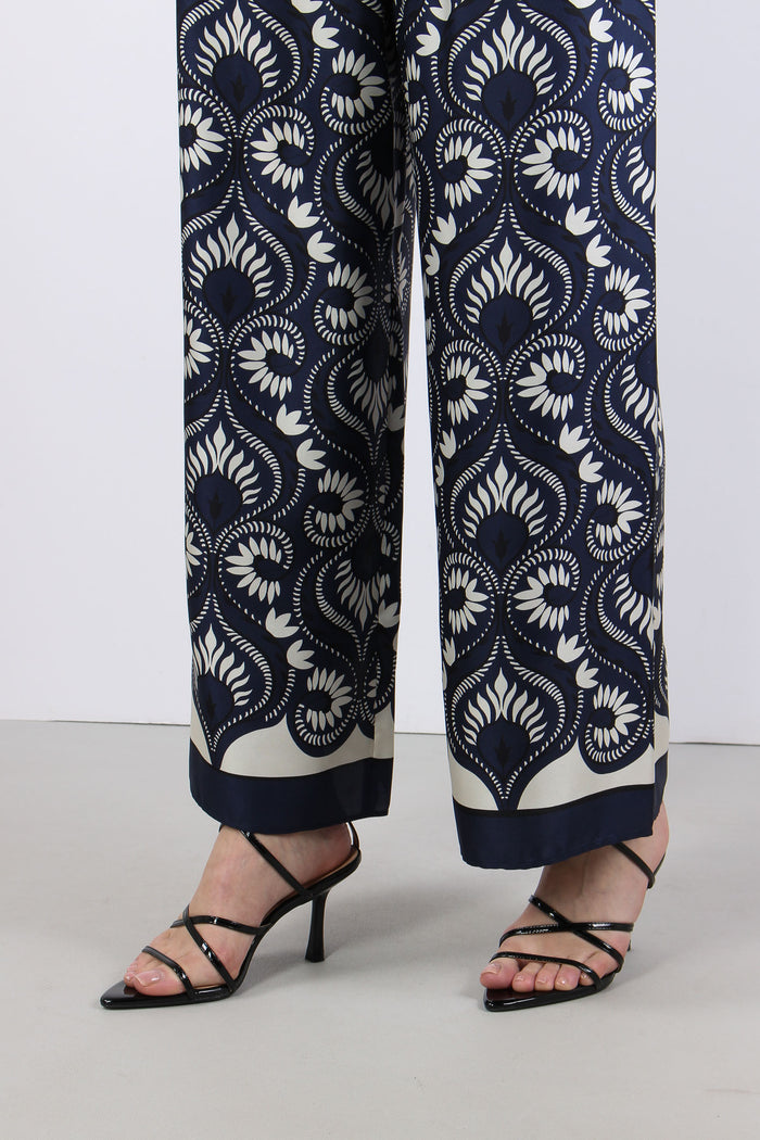Wkdottico Pantalone Seta Fantasia Foulard Patch-7