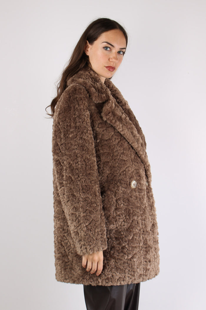 Giubbotto Lungo Revers Atstrak Toffe-9