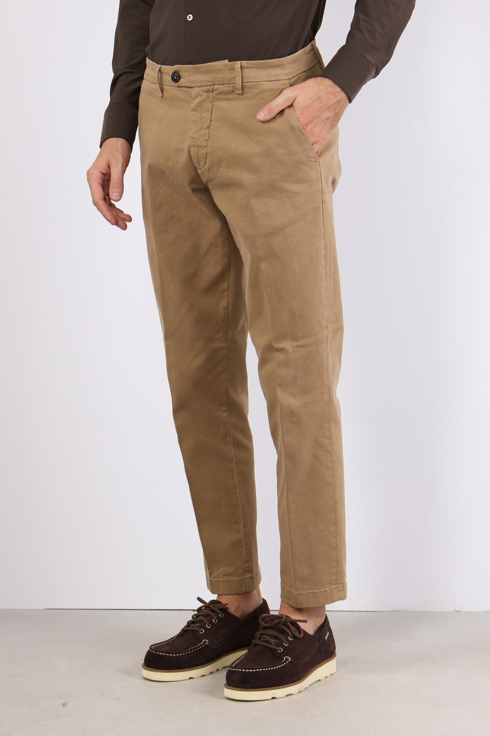 Pantalone Chino Gabardina Read Beige-9
