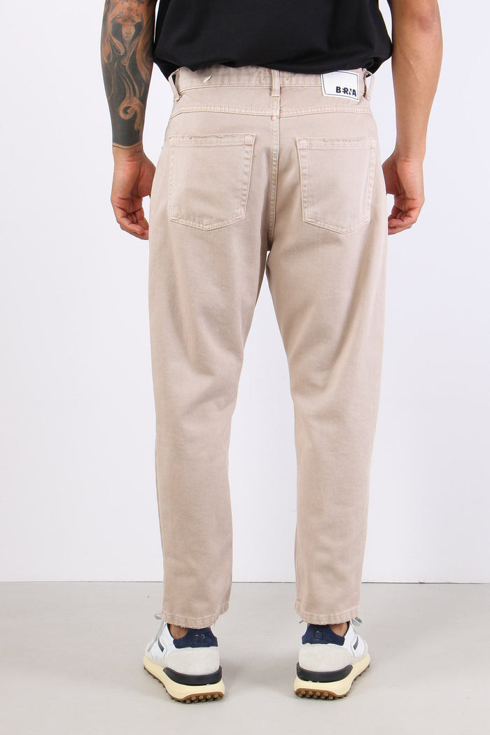 Pantalone 5 Tasche Bull Caffelatte-4