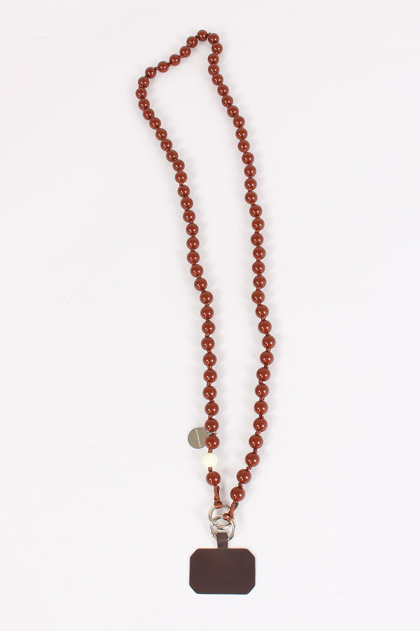 Portacellulare Perle Caramello