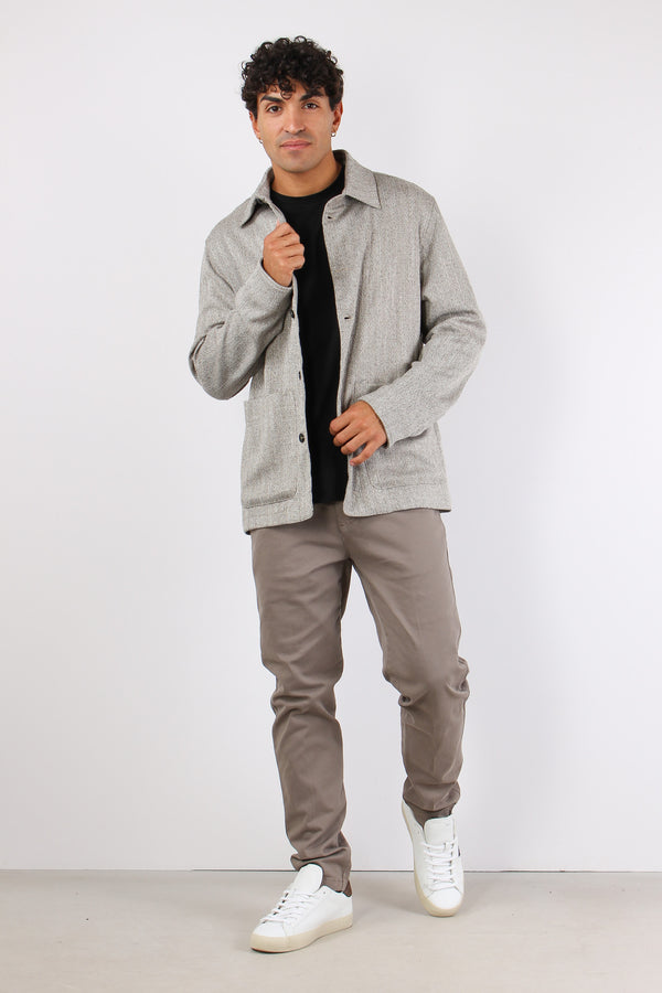 Giacca Camicia Resca Beige