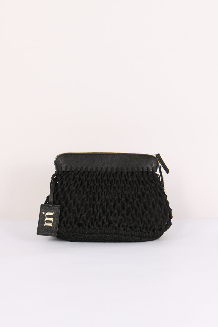 Panarea Pochette Rete Nero