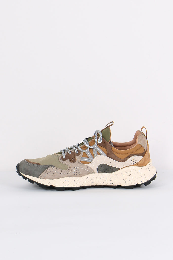 Sneakers Yamano Suede Nylon Grey/onion-5