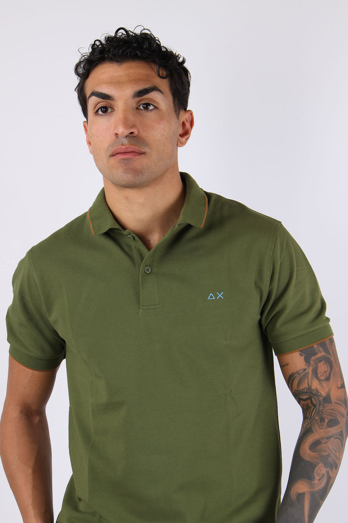 Polo Profilo Sottile Verde-8