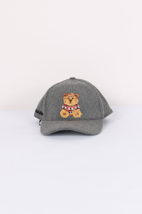 Baseball Cap Orsetto Grey