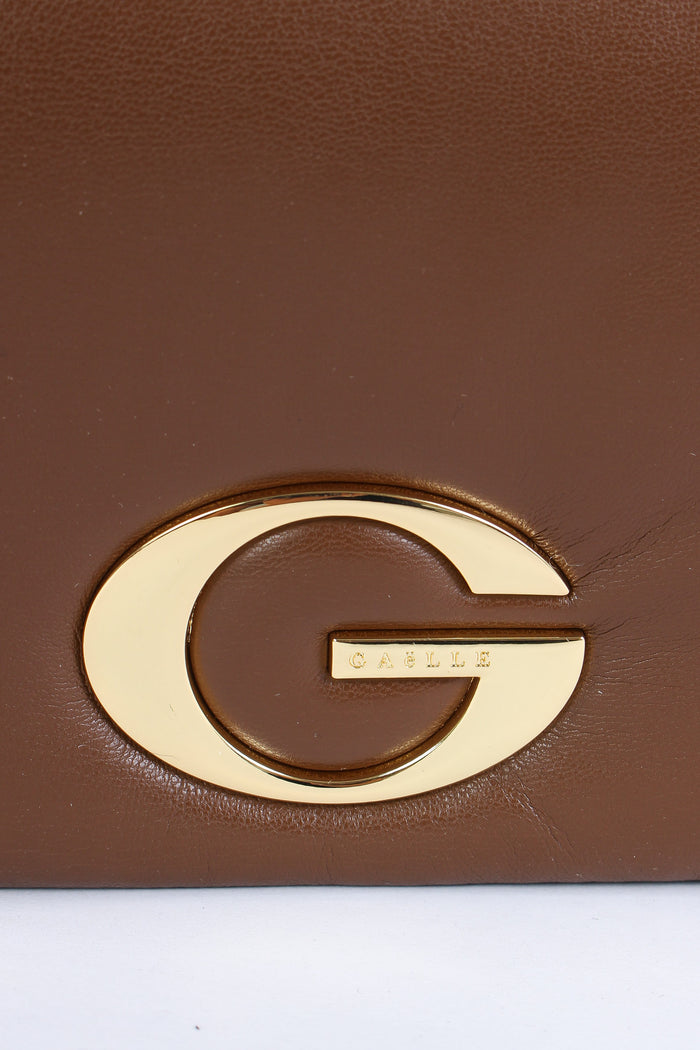 Mini Tracolla Puffy Catena Cioccolato-7