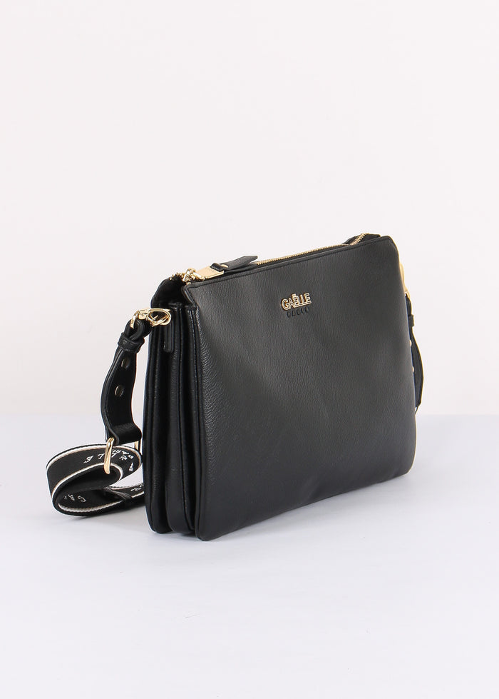 Pochette Tracolla Logo Nero-7