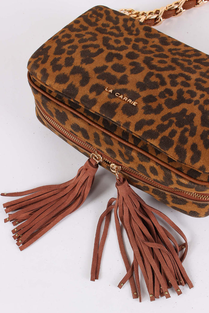 Tracolla Media Macula Leopard-4