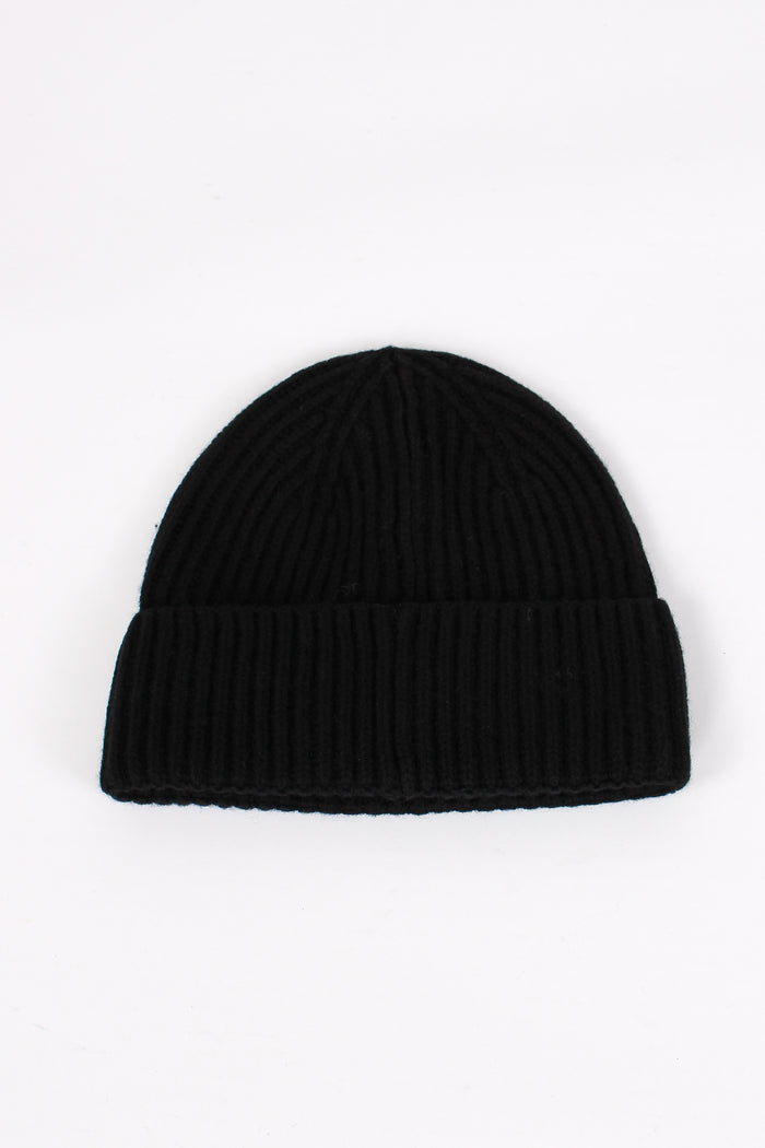 Cuffia Misto Cashmere Black-3