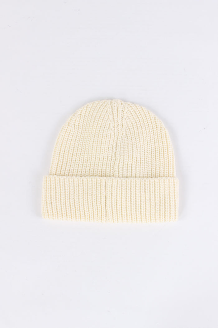 Cuffia Applicazioni Bianco Lana-2