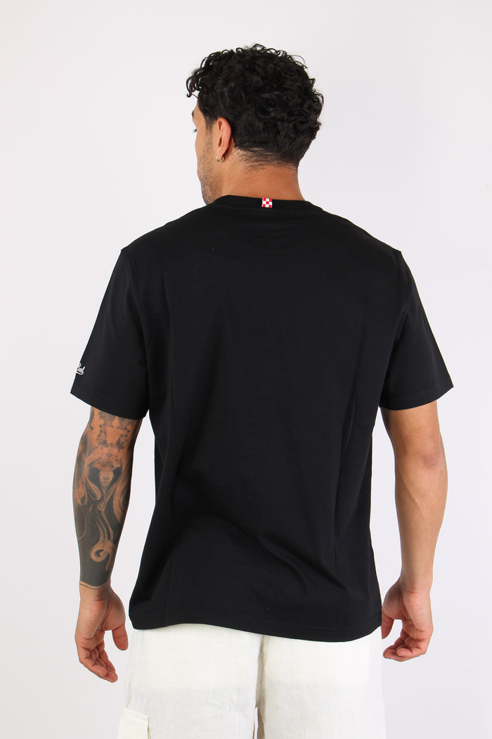 T-shirt Scritta Ricami Martini-4
