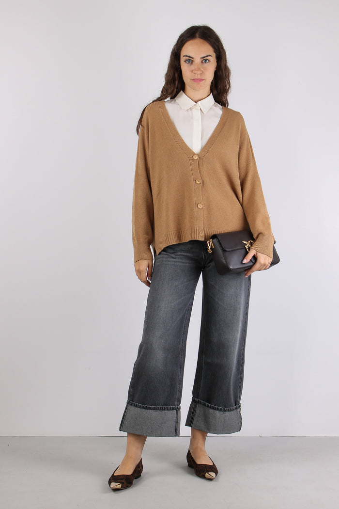 Cardigna Over Maglia Apple Cinnamon-4