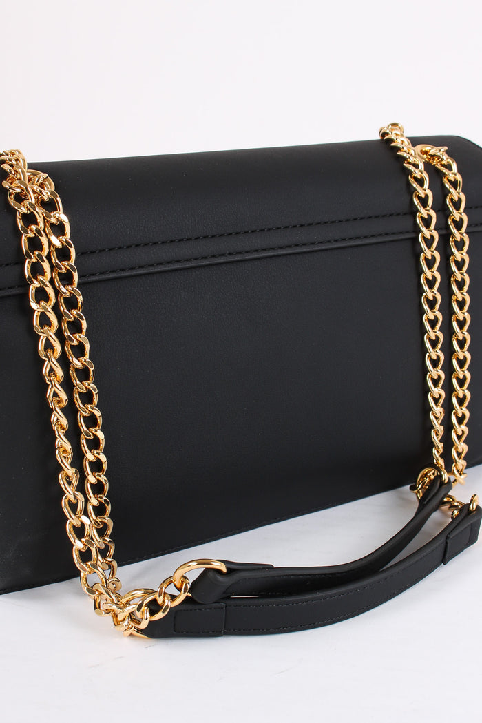 Tracolla Catena Logo Nero-5