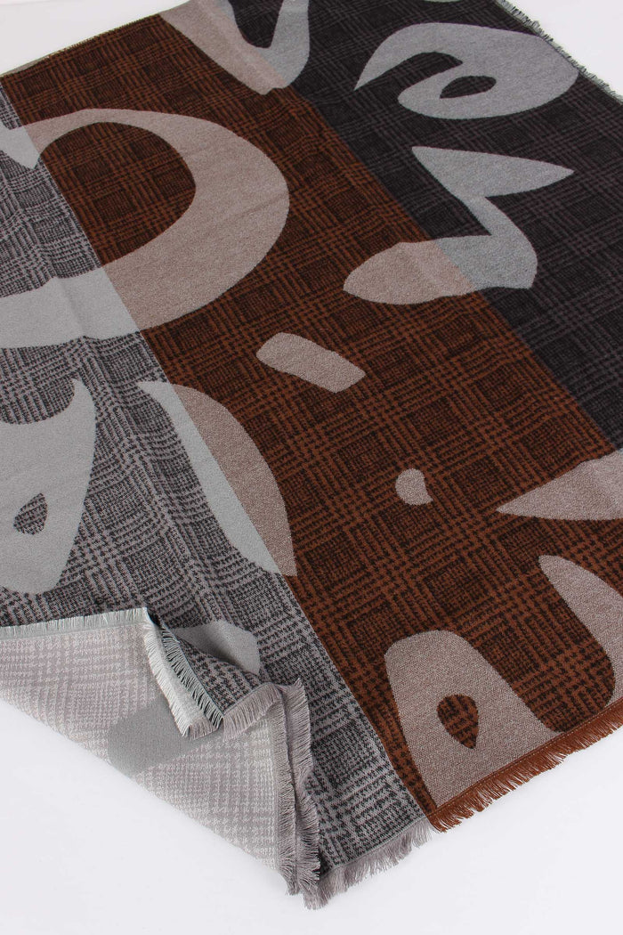 Sciarpa Quadri Logo Militare-3