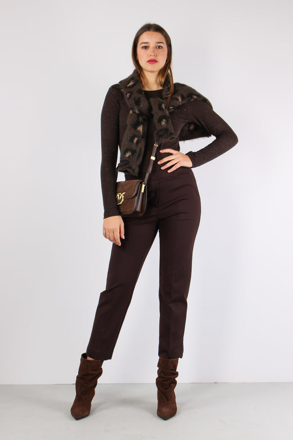 Pantalone Punto Milano Spacche Moro