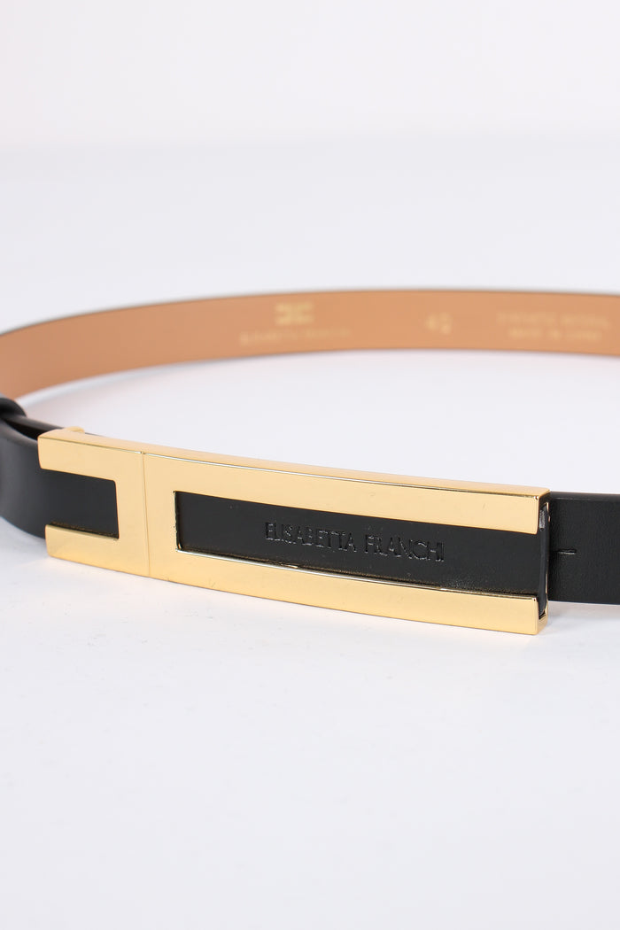 Cintura Placca Oro Nero-4