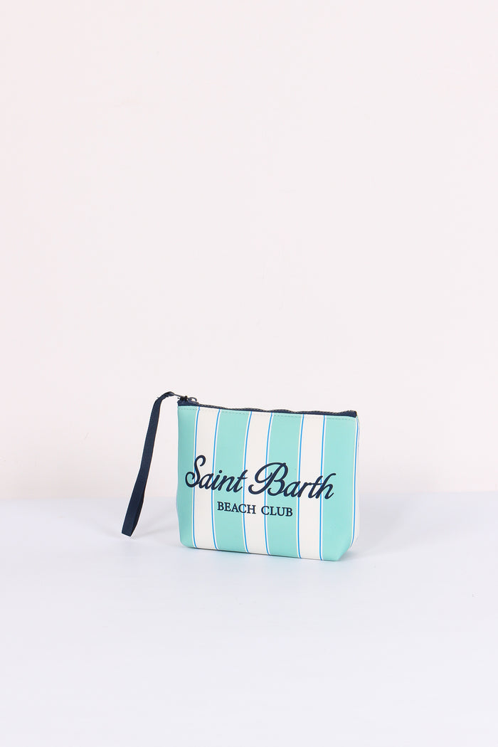 Aline Pochette Righe Verde-2