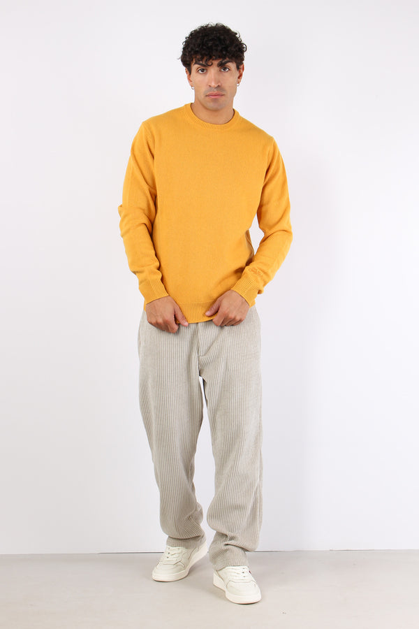 Girocollo Lambswool Mustard