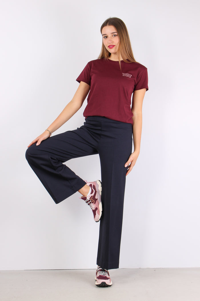 Pantalone Punto Milano Diagona Blu-5