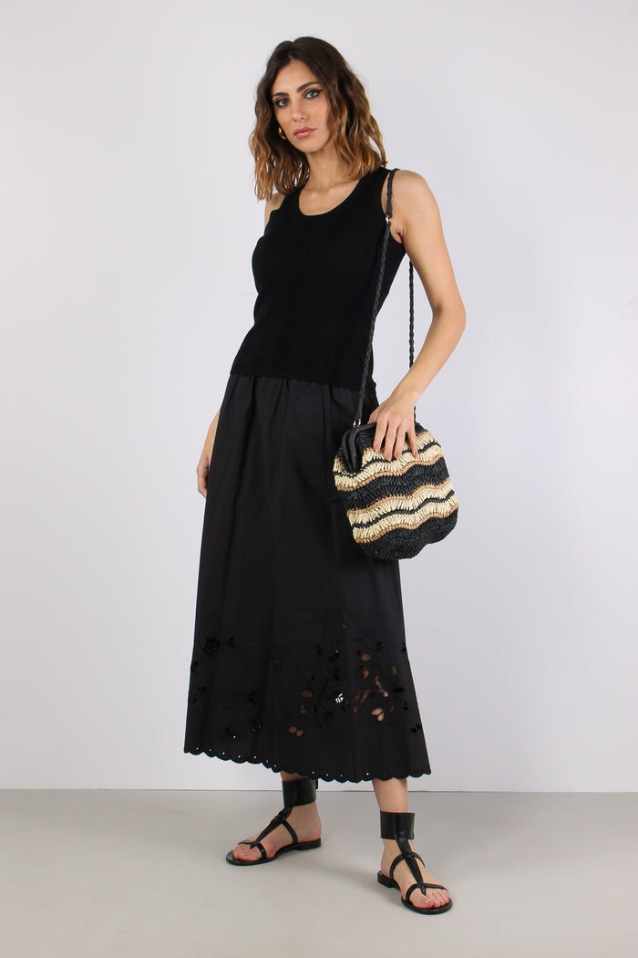 Cose Top Smanicato Nero-3