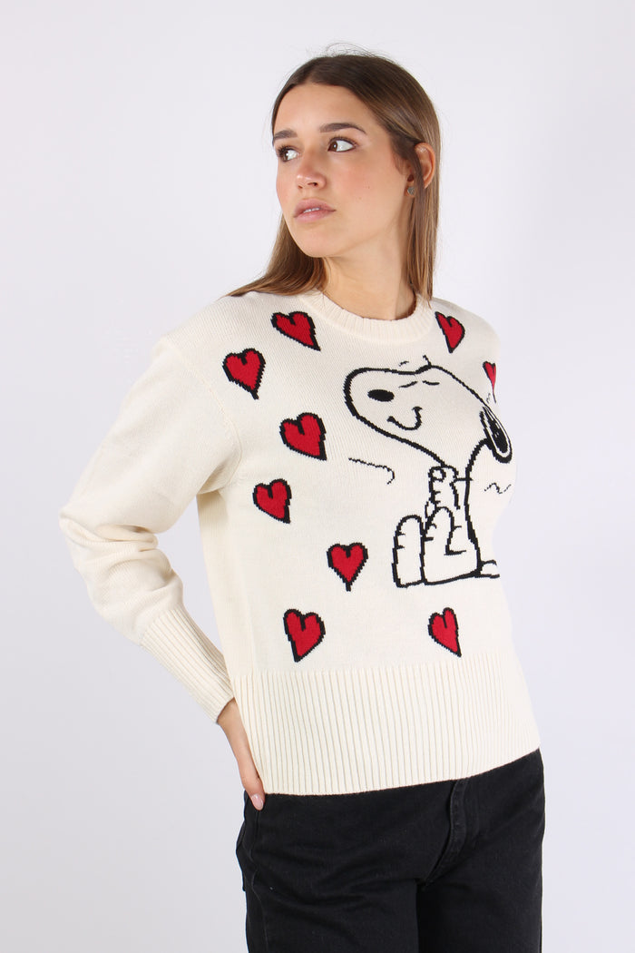 Maglia Ricamo Grande Bianco-4