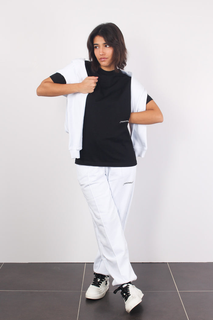 T-shirt Manica Corta Cotone Nero-4