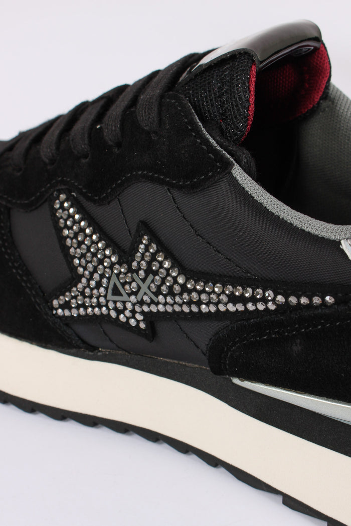 Sneakers Stargirl Strass Logo Nero-7