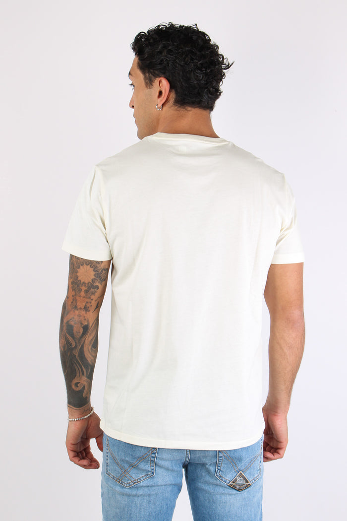 T-shirt Custom Slim Fit Cream-4