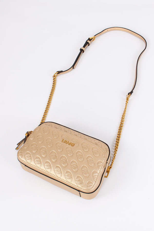 Camera Case Logo Pressato Gold-2