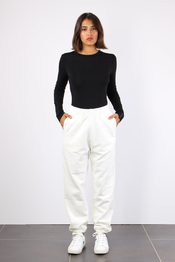 Pantalone Logo Gamba Off White