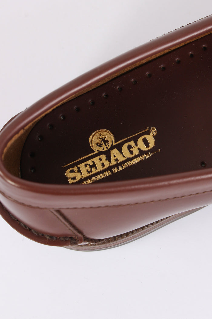 Mocassino Pelle Frange Brown-7